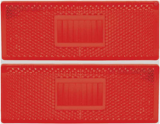 Side Marker Lamp Lenses - Rear - LH/RH Pair - 70-71 Duster; 70 GTX Road Runner