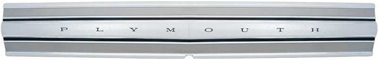 Trunk Trim Finish Panel - "PLYMOUTH" Letters - 68 Satellite