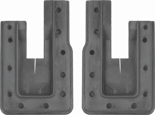Door Jamb Rubber U-Seals - LH/RH Pair - 66-67 Chevy II Nova (Coupe)