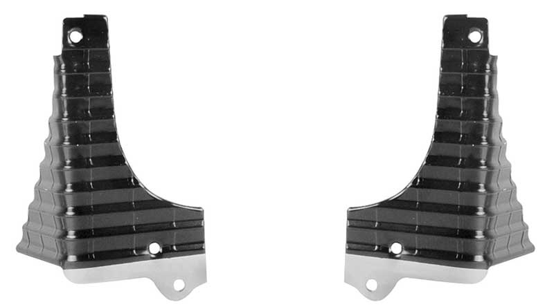 Outer Grille Extensions - LH/RH Pair - 68 Chevelle El Camino