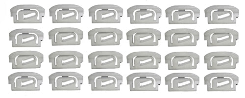 Back Glass Molding Clip Set (Plastic) - 75-81 Camaro Firebird