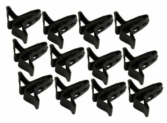 Rear Headliner Mount Strip Clip Set (12pcs) - 67-69 Camaro Firebird