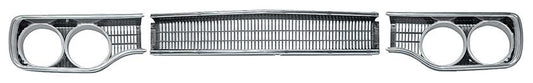 Grille Set - Center & Headlamp Bezels - 70 Road Runner