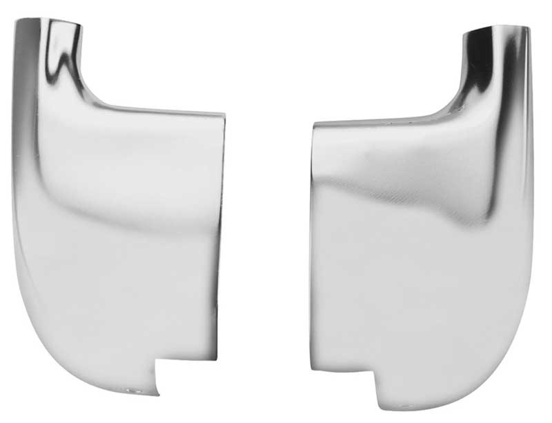 Rocker Panel Caps - Rear - LH/RH Pair - 64 Chevelle (Super Sport)  El Camino (Custom)