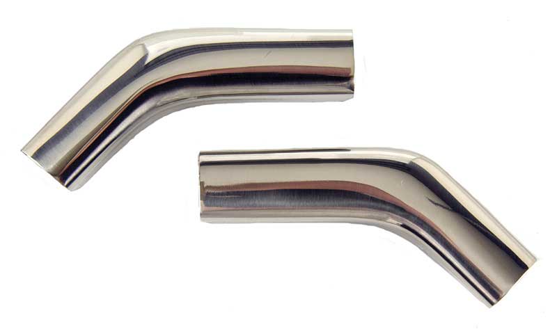 Roof Drip Molding Corners - LH/RH Pair - 67-69 Camaro Firebird; 68-72 Chevelle GTO Tempest Cutlass Grand Prix Skylark