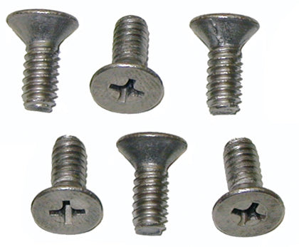 Wood Steering Wheel Mounting Screws - 6pcs - 67-69 Camaro; 67-68 Chevy II Nova; 64-70 Chevelle El Camino