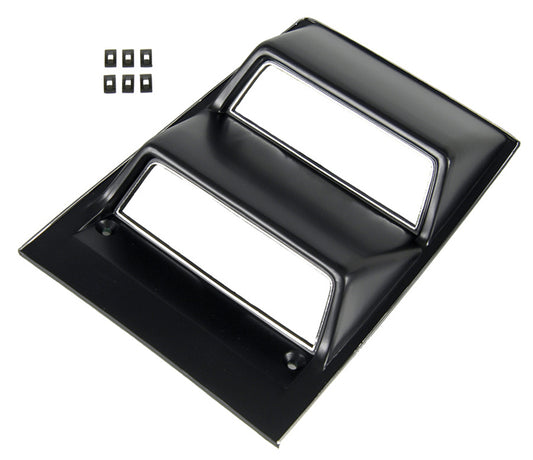 Console Gauge Bezel with Chrome Trim - 68-69 Camaro