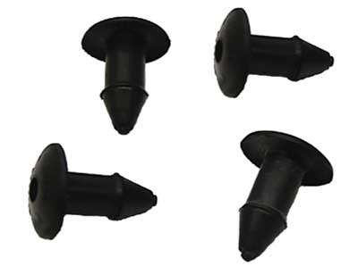 Firewall Pad Rubber Plugs (4pcs) - 68-74 Chevy II Nova; 64-72 Chevelle El Camino; 67-69 Camaro