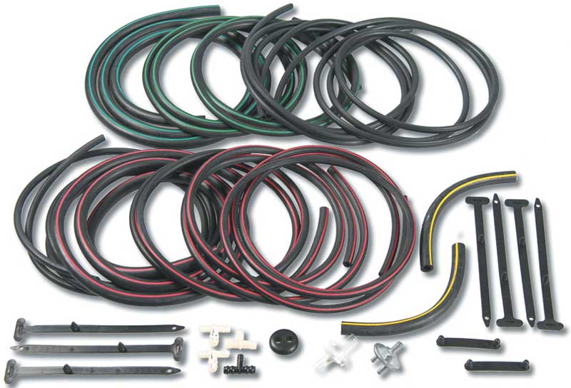 Headlamp Vacuum Hose Set - Color Coded - 69 Camaro (Rally Sport)