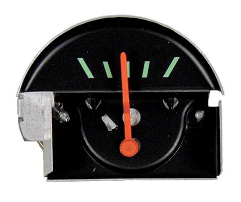 Console Oil Gauge Assembly - Black - 67 Camaro