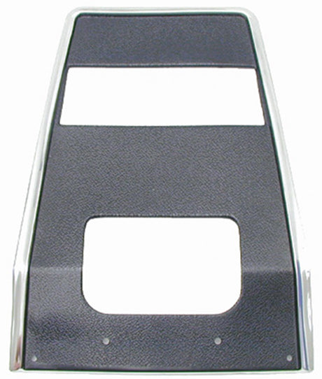 Center Dash Bezel - w/o Radio w/o A/C - Black - 67-68 Camaro Firebird