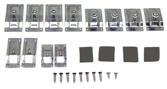 Lower Body Molding Hardware Set Functional - 67 Camaro (Rally Sport)