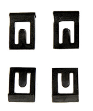 Convertible Top Switch Housing Clips (4pc Set) - 67-68 Camaro Firebird; 64-68 Chevelle; 68 Fullsize