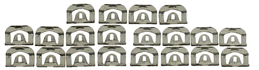 Back Glass Molding Clips Set (20pcs) - 67-69 Camaro Firebird Coupe
