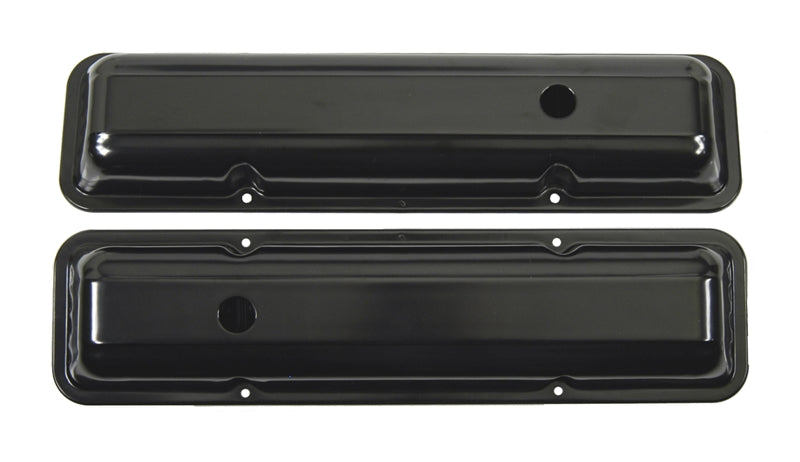 Valve Covers - Primer - LH/RH Pair - 68 Camaro Chevy II Nova Chevelle El Camino