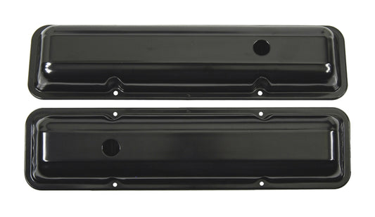 Valve Covers - Primer - LH/RH Pair - 68 Camaro Chevy II Nova Chevelle El Camino