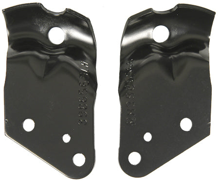 Outer Front Bumper Brackets - Pair - 70-73 Camaro