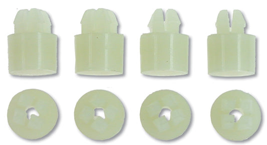 Headlamp Bezel Barrel Nuts (8pcs) - 67-68 Camaro