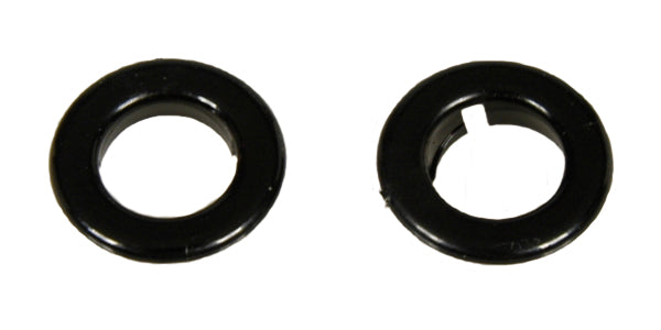 Dash Side Vent Black Pull Knob Ferrules - LH/RH Pair - 68 Camaro Firebird