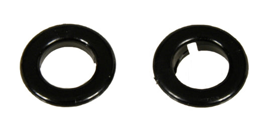 Dash Side Vent Black Pull Knob Ferrules - LH/RH Pair - 68 Camaro Firebird