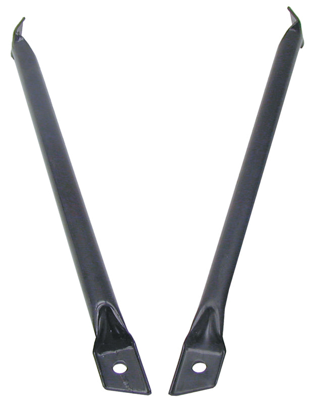 Front Fender Support Bars (Black) - 67-69 Camaro Firebird
