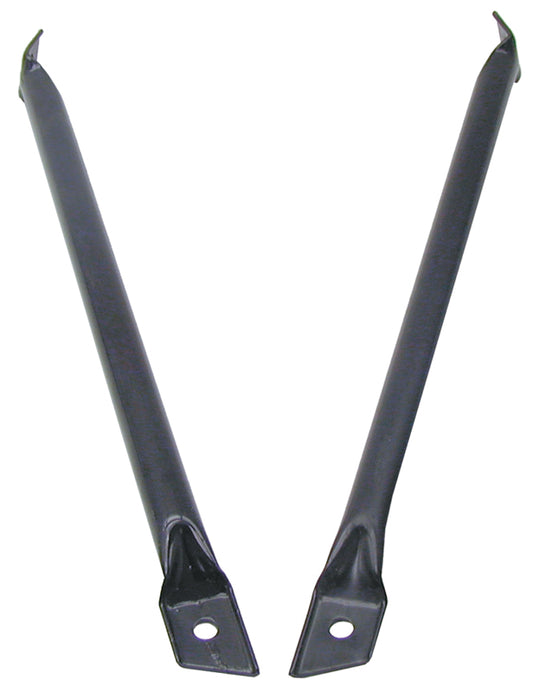 Front Fender Support Bars (Black) - 67-69 Camaro Firebird