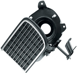 Headlamp Assembly Black w/ Chrome Trim Door - LH - 68 Camaro (Rally Sport)