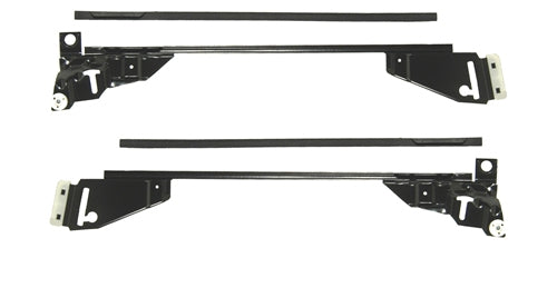 Door Window Tracks - Front - LH/RH Pair - 67 Camaro Firebird