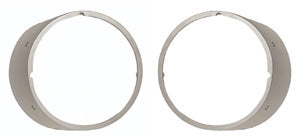 Headlamp Bezels w/o Chrome Trim - Pair - 69 Camaro (Standard)