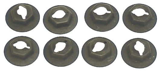 Side Marker Pal Nuts - 8 Piece Set - 69 Camaro; Chevlle