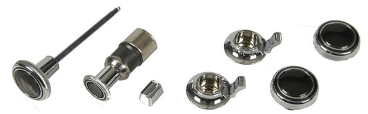 Radio Dash Knobs - Stereo - 7 Piece Set - 69 Nova Camaro