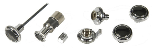 Radio Dash Knobs - Mono - 7 Piece Set - 69 Nova Camaro