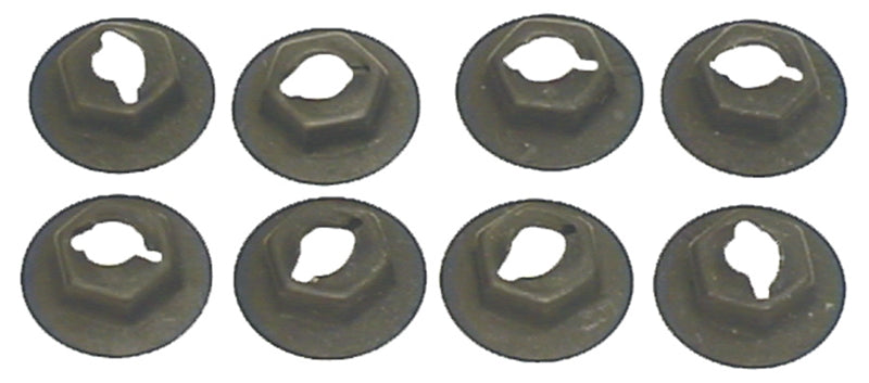 Side Marker Lens Nuts -8 Piece Set - 68 Camaro