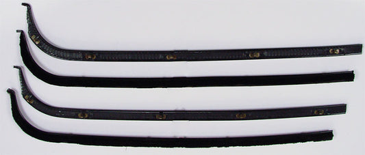 Beltline Molding Kit - Black (4pcs) - 67-70 F-Series Pickup