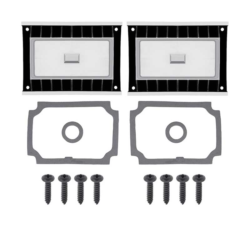 Park Lamp Lenses - with Gaskets and Screws - 14-pc set - 70-71 Dart Demon Swinger