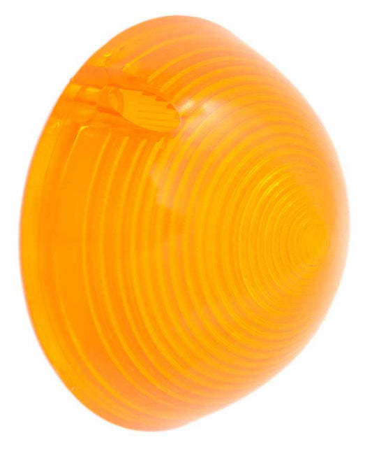 Park Lamp Lens - Amber - LH or RH - 55-57 Chevy Pickup Suburban; 58-59 GMC Truck Suburban