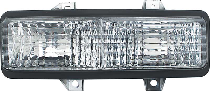 Park Lamp Assembly - Quad Headlamps - RH -  89-91 Chevy GMC C/K Pickup Truck Blazer Jimmy Suburban