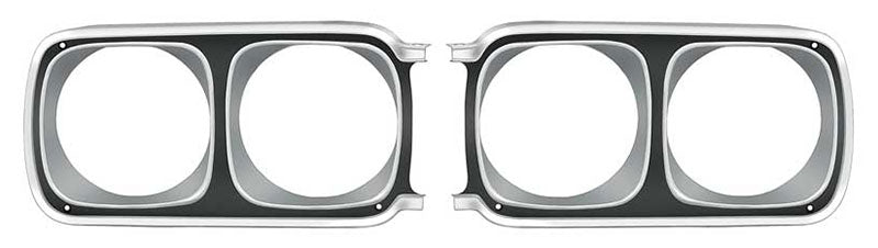Headlamp Bezels - Pair - 69 Sport Satellite/GTX