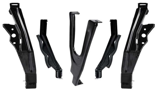 Grille Bracket Kit - 5 pcs - 64 Chevy II Nova