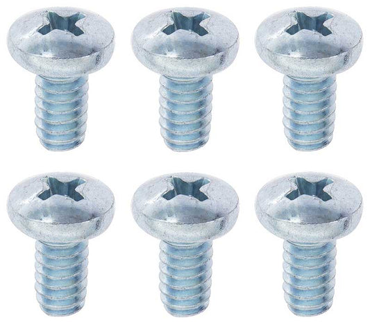 Steering Wheel Shroud Screw Kit - 6 pcs - 69-70 Nova Camaro Chevelle El Camino