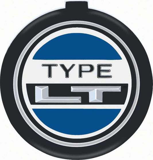 Horn Cap Emblem - Type LT with 4-Spoke Sport Wheel - 73-78 Camaro Type LT