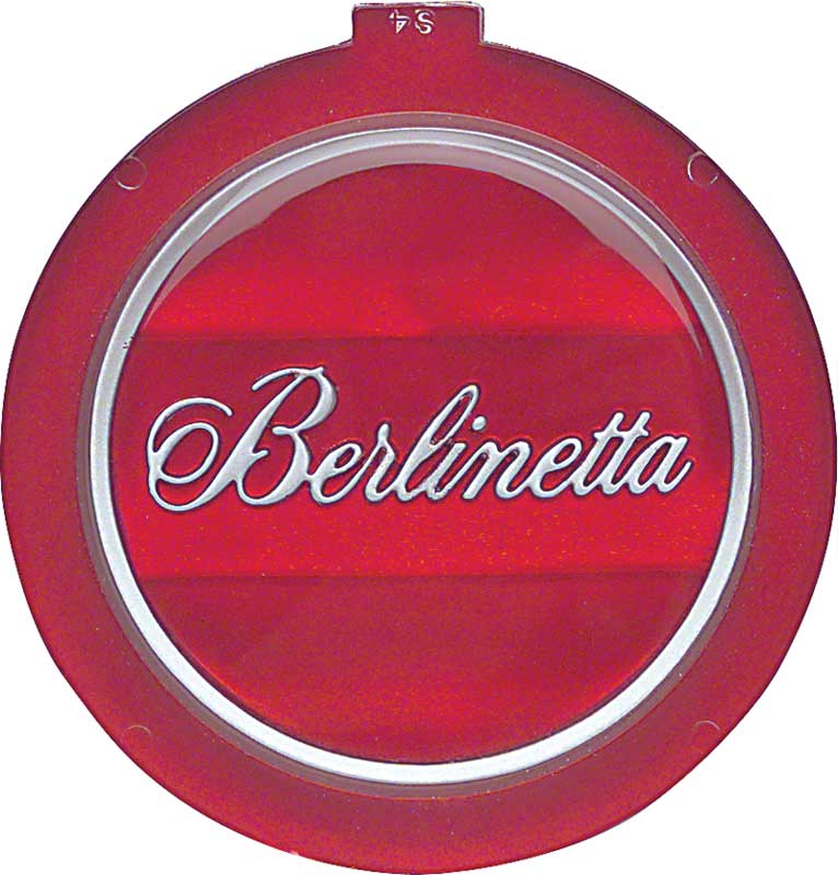 Horn Cap Emblem - Berlinetta with 4-Spoke Sport Wheel - 79-81 Camaro Berlinetta