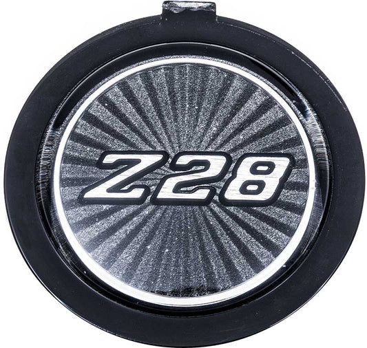 Horn Cap Emblem - Z28 with 4-Spoke Sport Wheel - 80-81 Camaro Z28