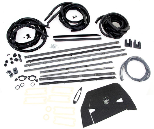 Weatherstrip Gasket and Seal Kit - 64 Chevelle 2DR Coupe