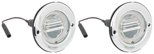 Back-up Lamp Assemblies - LH/RH Pair - 69-70 Charger; 69 Road Runner